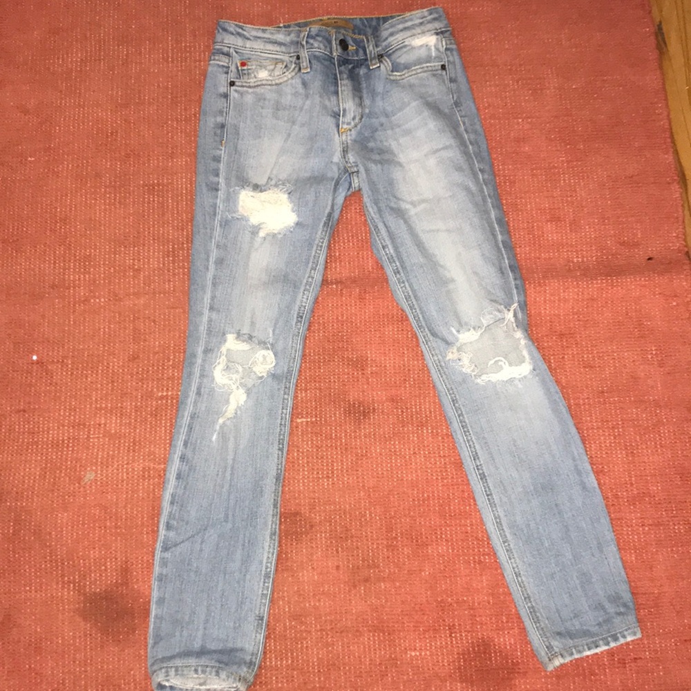Joe’s skinny ankle jeans sz 24